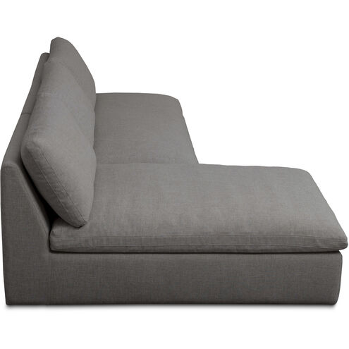 Miles Grey Outdoor Modular in Light Grey, 2 Piece